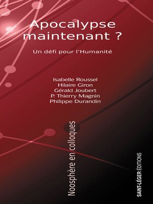 cover image of Apocalypse maintenant ?